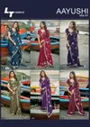 Aayushi Vol 1 By Lt Pn Soft Silk With Work Saree